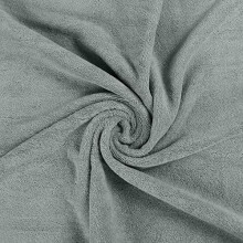 Lot de 4 serviettes de bain premium 68,5 x 137 cm, 100 % coton filé à l'anneau, 600 g/m², séchage rapide et ultra-absorbantes, gris clair