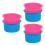 6Pièces Pot Silicone Résistant Chauffe Cire Pour Épilation 6