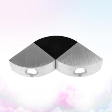 OUNONA Modern LED-vägglampa inomhus Silver 17x8,5cm