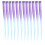 40Pièces Extensions Clip Longs Naturels Violet 10