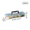 Transparent Handheld Toolbox Portable Large Capacity Thickened Plastic Hardware Tool Storage Box With Handle Tool Organizer Box 1