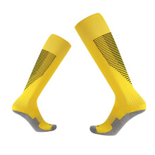 Kids Youth Adult Soccer Socks 1 Pack Knee High Tube Socks Towel Bottom Pressure Football Socks
