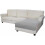Ecksofa-Überzug aus 100 % Polyester mit rutschfestem Schaumstoff 1