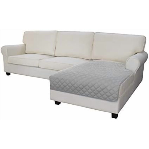 Ecksofa-Überzug aus 100 % Polyester mit rutschfestem Schaumstoff