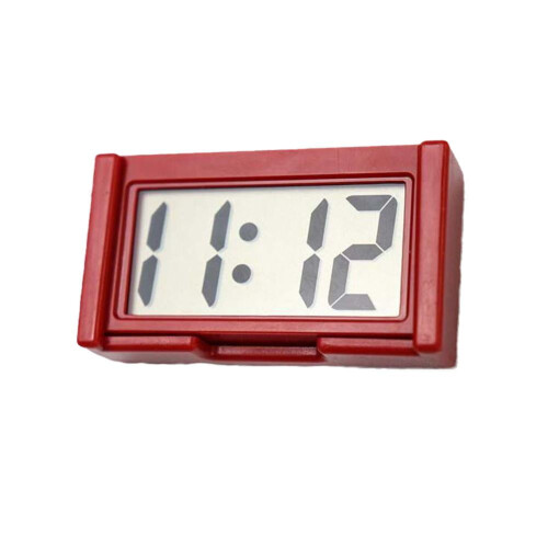 Mini Digital Clock Decorative Large Screen Car Clock Mini Clocks Dashboard