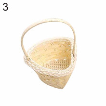 Plastic Weaving Vegetable Fruit Picnic Storage Basket Box Cosmetics Organizer Plastic Weaving Storage Container Min
