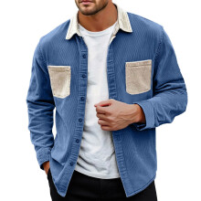 Chemisiers à revers boutonnés avec motif patchwork coloré