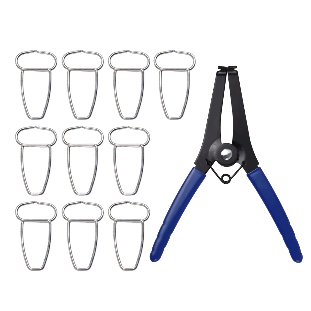 Spring Clamp Pliers With 10 Miter Clamps Woodworking Tool Miter Pliers And Clips For Frames Moldings Wooden Composite Miter Corners 9180479129769