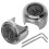 2 Pcs/set Thermometer F159 Circuit Breaker Handlebar Dial Clock 1