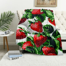 Fleece Throw Blanket Red Blanket for Bed Couch Sofa Women Sherpa Blanket Soft and Cozy Plush Blanket All Season Fuzzy BlanketTwin