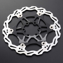1Pcs 160mm Metal Disc Brake Rotor with Heat Dissipation for Outdoor Bike