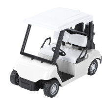 Miniatuur golfkarretje, gegoten model speelgoed 1:20, speelgoedauto van legering.