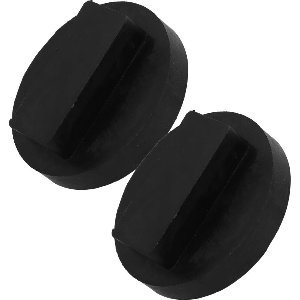 Ounona 2 Pcs Floor Jack Pad Car Stand Pads Support Adapter Hub Brake Black 9557311324055