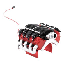 guohui RC V8 szimulációs motor motorháztető hűtőventilátor professzionális tartozékok 1/10 RC terepjárókhoz javító alkatrészek