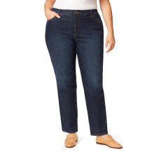 Amanda Straight Jeans mit hohem Bund (Damen)