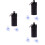 3Paires Bouchon Silicone Bleu Durable Réutilisable Protection Auditive 6
