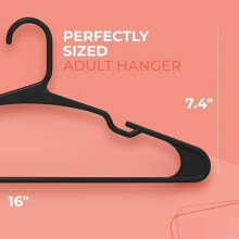 Kleshengere i plast, 100-pakning – Slanke, plassbesparende