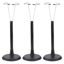 YEAHIBABY-3PCS Doll Support Holder Doll Display Stand Adjustable Doll Standing Racks