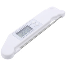 1 juego de termómetro para parrilla de exterior con acero inoxidable y ABS para uso en hoteles y barbacoas.