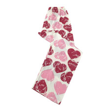 Dames slaapbroek met print, 7/8 lengte, elastische tailleband, maat M-2XL