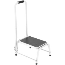 Step Stool with Handle for Ederly, Sturdy and Lightweight Stool,Easy Assmbly,Safely Supports up to 350 Pounds