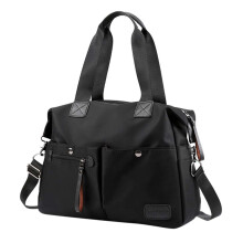 Dámska nylonová taška Tote s viacerými vreckami na zips, vodotesná crossbody taška cez rameno, pánska cestovná kabelka s vrchnou rukoväťou,