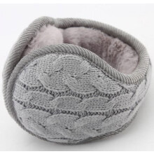 Ear Muff Winter Earmuff Warm Knit Ear Warmer Foldable Ear Muff With Fuzzy Fleece Lining For Women Men Outdoor Activities
