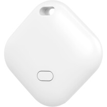 Key Finder Wallet Tracker compatible with Apple Find My (iOS Only), Replaceable Battery, Water-Resistant, Bluetooth Item Finder for Bags, Luggage,