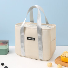 Sac à lunch isotherme portable pour employés de bureau, petit sac repas épais
