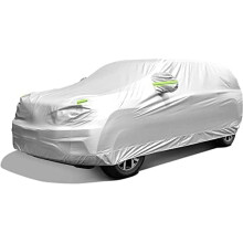 SUV Car Cover Waterproof All Weather, Outdoor Car Covers for Automobiles Car Covers Universal Fit SUV Up to 181''