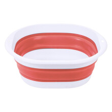 MOQIN Collapsible Dish Tub, Space Saving Multiuse Foldable Sink Tub,Dishpan,Kitchen Sink for Camping,Plastic Tub,Vegetable Washing,Beverage Tubs