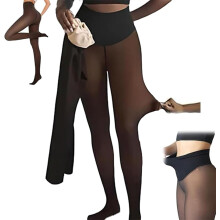 Magic polár bélésű leggings nőknek – magas derekú, thermo, átlátszatlan, plusz méret XS-3XL, bőrtónus árnyalatok, kompatibilis a hideg