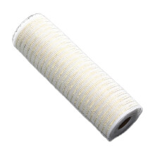 Ribín Mogaill Polai Miotalach MOQIN, 10" x 10 Slat, Maisiúcháin DIY do Chrann Nollag/Fleasc/Gairleán – Ag luí le huirlisí ceardaíochta