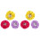 6Pièces Bonnet Satin Enfants Élastique Ajustable Doux 2