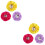 6Pièces Bonnet Satin Enfants Élastique Ajustable Doux 6