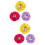 6Pièces Bonnet Satin Enfants Élastique Ajustable Doux 7