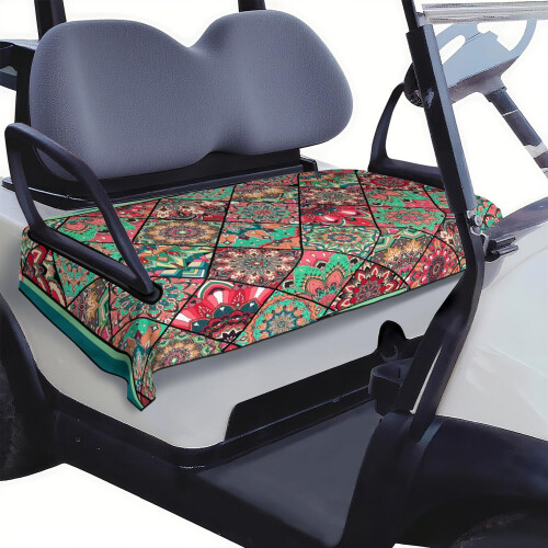 Capa para banco dianteiro de carrinho de golfe em microfibra, 130 x 79 cm (51 x 31 polegadas)