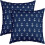 Μαξιλαροθήκες Anchor Decor 18"x18", Σετ 2 τεμαχίων, Μαλακό Ναυτικό Θέμα, Συμβατό με Στάνταρ 1