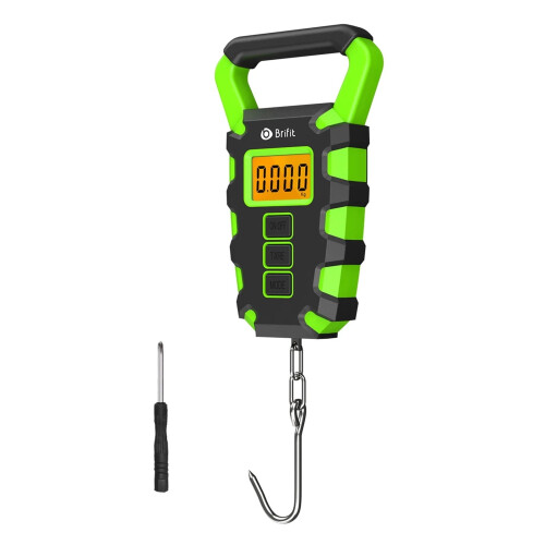 Digital Hanging Scale with Ruler 50 kg LED Display