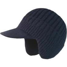 Cozy Head Beanie for Women with Ear Flaps and Brim, Fleece