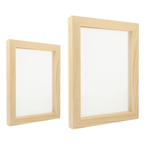 Paper Making Frame DIY Mesh Mold 2 pcs