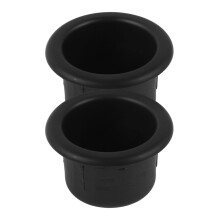 2PCS Plastic Black Cup Holder ABS Recliner Handles Replacement Cup Holder Insert for Sofa Boat Couch Recliner Table