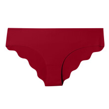 Damenunterwäsche, sexy Unterwäsche für Damen, nahtlose, freche und bequeme No-Show-Unterwäsche, modische Slips, weinrot, XL