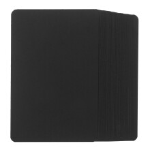 200Stk Mini-Karten Aus in Schwarz Für DIY Grüße Und Notizen