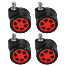 Roulettes pour chaise gaming Homoyoyo, en fer PP, lot de 4, fonctionnement silencieux