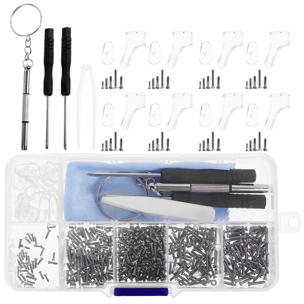 Eyeglass Repair Kit with Mini Screwdriver & Screws