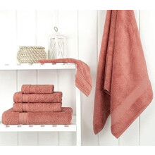 Ensemble de 6 serviettes de bain, 100 % coton, douces et absorbantes, de style turc, comprenant 2 serviettes de bain, 2 serviettes pour les mains et