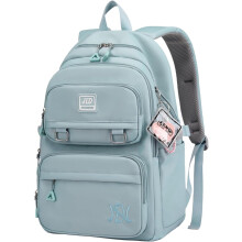 Backpack Large-Capacity Middle Elementary School Casual Bookbag Outdoor Travel bag Solid Color Daypack