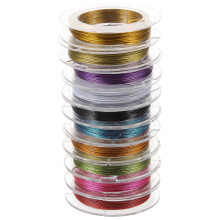 1 set de sârmă metalică DIY, sârmă multifuncțională pentru bijuterii, mărgele profesionale, aprovizionare cu mărgele