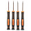 4-Piece Precision Screwdriver Set Flat Phillips Torx Y 1